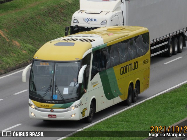 Empresa Gontijo de Transportes 19330 na cidade de São José dos Campos, São Paulo, Brasil, por Rogerio Marques. ID da foto: 9399991.