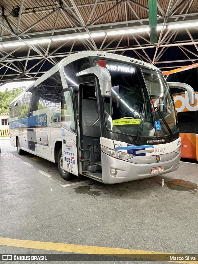 Auto Viação Bragança 11.006 na cidade de São Paulo, São Paulo, Brasil, por Marco Silva. Número da foto: #9400880.