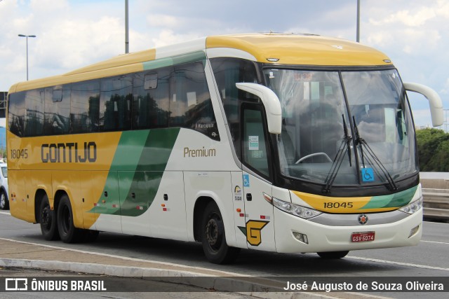 Empresa Gontijo de Transportes 18045 na cidade de São Paulo, São Paulo, Brasil, por José Augusto de Souza Oliveira. Número da foto: #9399051.