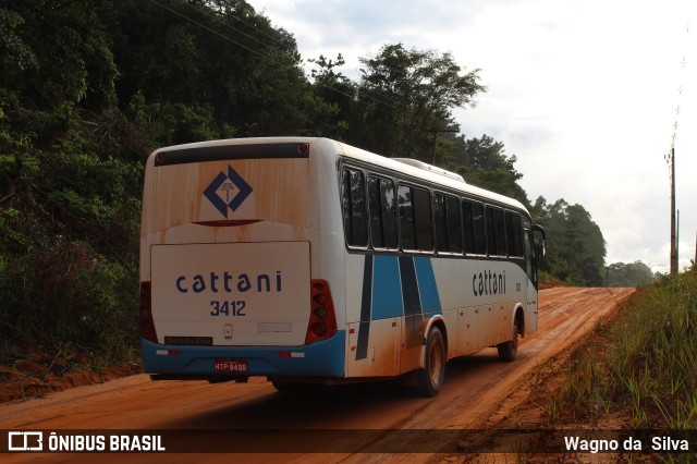 Cattani Transportes e Turismo 3412 na cidade de Almeirim, Pará, Brasil, por Wagno da  Silva. Número da foto: #9399675.