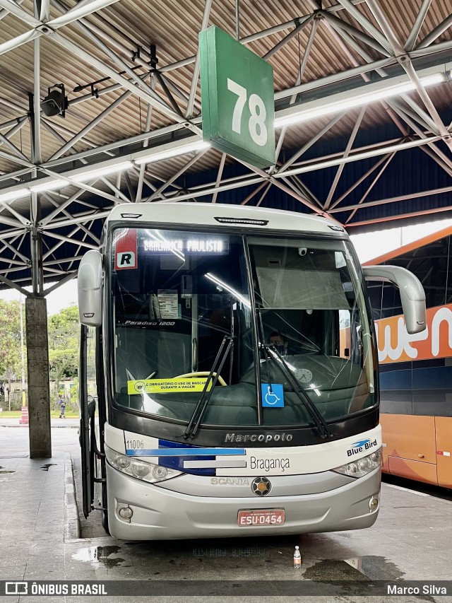 Auto Viação Bragança 11.006 na cidade de São Paulo, São Paulo, Brasil, por Marco Silva. Número da foto: #9400875.