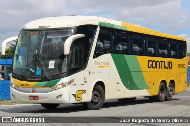 Empresa Gontijo de Transportes 18785 na cidade de São Paulo, São Paulo, Brasil, por José Augusto de Souza Oliveira. ID da foto: 9399016.