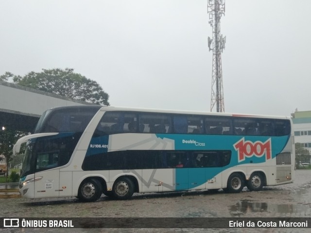 Auto Viação 1001 RJ 108.401 na cidade de Campos dos Goytacazes, Rio de Janeiro, Brasil, por Eriel da Costa Marconi. ID da foto: 9400707.