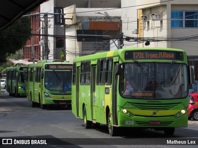 Transcol Transportes Coletivos 04438 na cidade de Teresina, Piauí, Brasil, por Matheus Lex. Número da foto: #9400617.