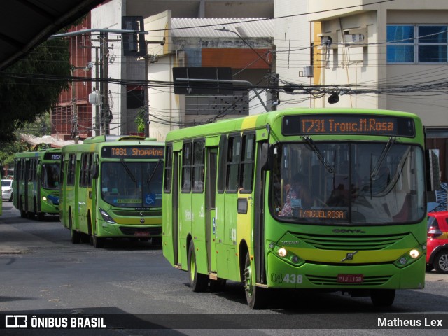 Transcol Transportes Coletivos 04438 na cidade de Teresina, Piauí, Brasil, por Matheus Lex. ID da foto: 9400617.