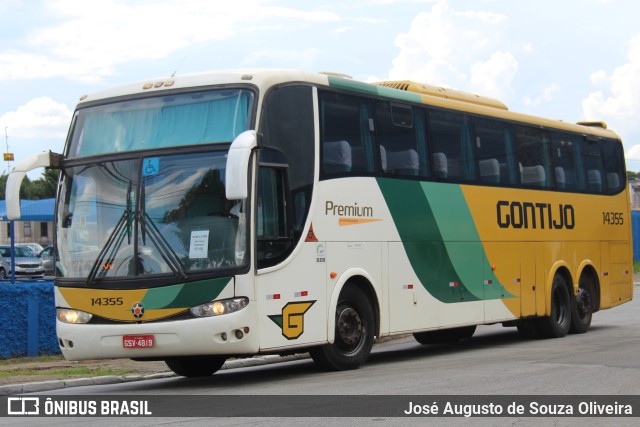 Empresa Gontijo de Transportes 14355 na cidade de São Paulo, São Paulo, Brasil, por José Augusto de Souza Oliveira. ID da foto: 9399057.