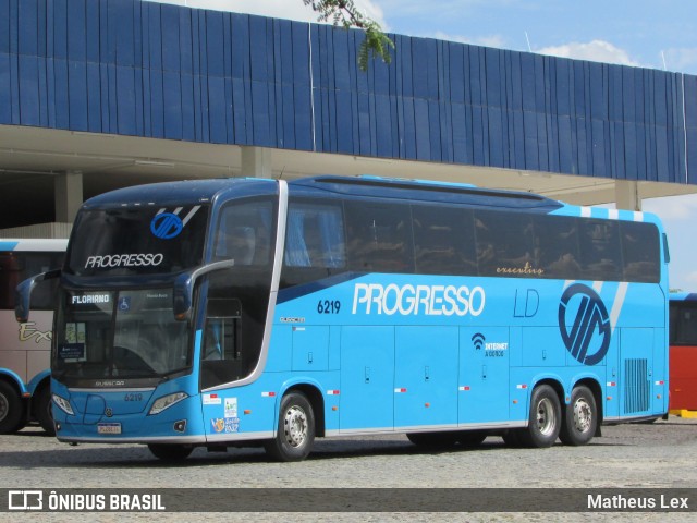Auto Viação Progresso 6219 na cidade de Caruaru, Pernambuco, Brasil, por Matheus Lex. Número da foto: #9404264.