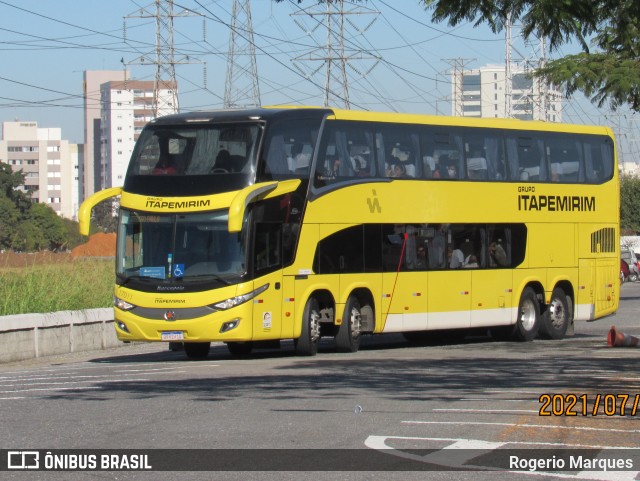 Viação Itapemirim 17011 na cidade de São José dos Campos, São Paulo, Brasil, por Rogerio Marques. Número da foto: #9404038.