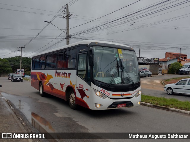 Venetur Turismo 2620 na cidade de Bragança Paulista, São Paulo, Brasil, por Matheus Augusto Balthazar. Número da foto: #9403027.