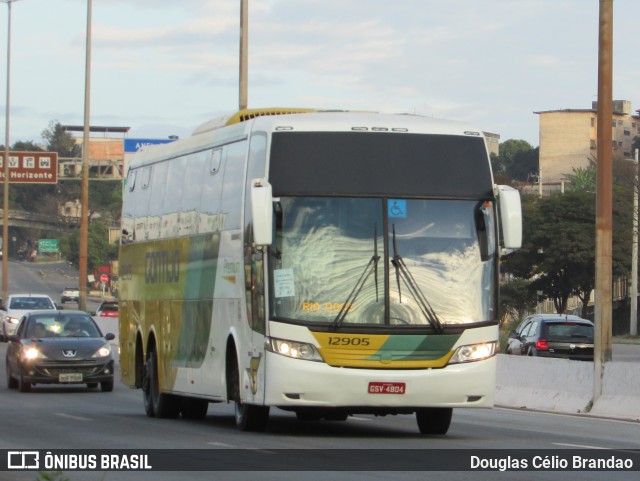 Empresa Gontijo de Transportes 12905 na cidade de Belo Horizonte, Minas Gerais, Brasil, por Douglas Célio Brandao. ID da foto: 9404353.