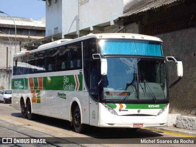 Cia. São Geraldo de Viação 10540 na cidade de Rio de Janeiro, Rio de Janeiro, Brasil, por Michel Soares da Rocha. ID da foto: 9404798.