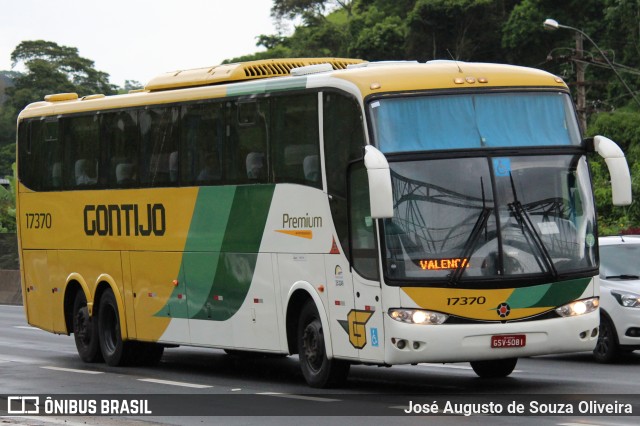 Empresa Gontijo de Transportes 17370 na cidade de Piraí, Rio de Janeiro, Brasil, por José Augusto de Souza Oliveira. ID da foto: 9402257.