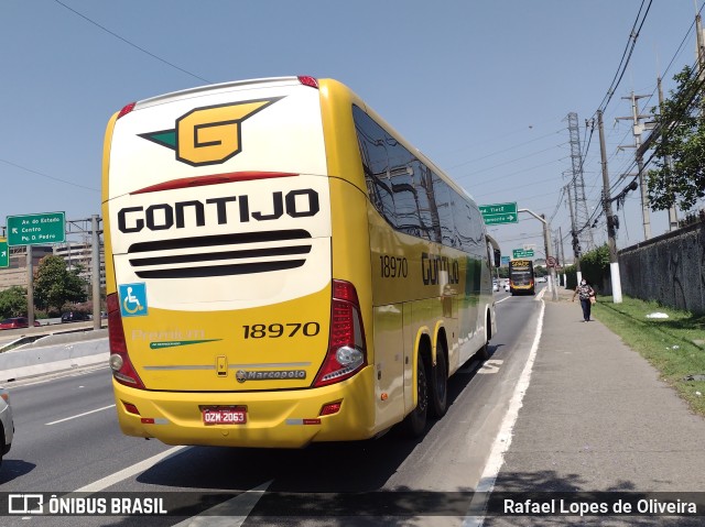 Empresa Gontijo de Transportes 18970 na cidade de São Paulo, São Paulo, Brasil, por Rafael Lopes de Oliveira. Número da foto: #9404189.