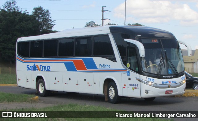 VUSC - Viação União Santa Cruz 2510 na cidade de Santa Cruz do Sul, Rio Grande do Sul, Brasil, por Ricardo Manoel Limberger Carvalho. Número da foto: #9405135.