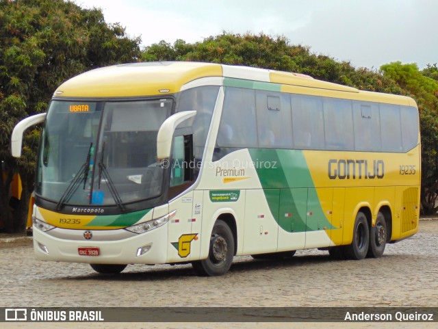 Empresa Gontijo de Transportes 19235 na cidade de Vitória da Conquista, Bahia, Brasil, por Anderson Queiroz. Número da foto: #9404563.