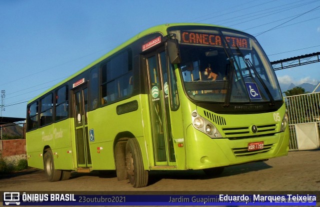 Viação Paraíso Verde 05 na cidade de Guapimirim, Rio de Janeiro, Brasil, por Eduardo  Marques Teixeira. ID da foto: 9403925.