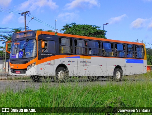 Itamaracá Transportes 1.597 na cidade de Paulista, Pernambuco, Brasil, por Jamysson Santana. Número da foto: #9403494.