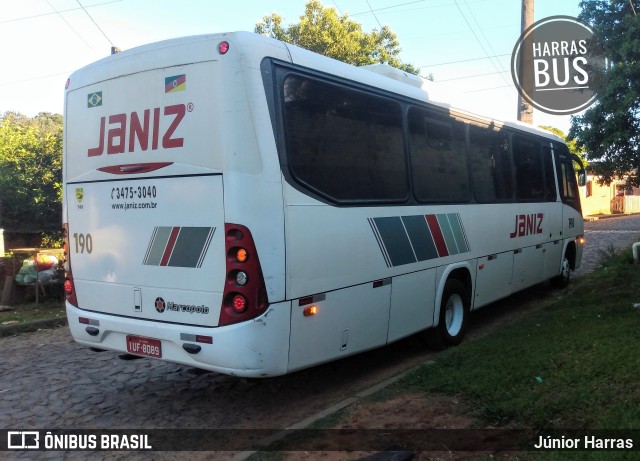 Janiz Transportes 190 na cidade de São Leopoldo, Rio Grande do Sul, Brasil, por Júnior Harras. Número da foto: #9405143.