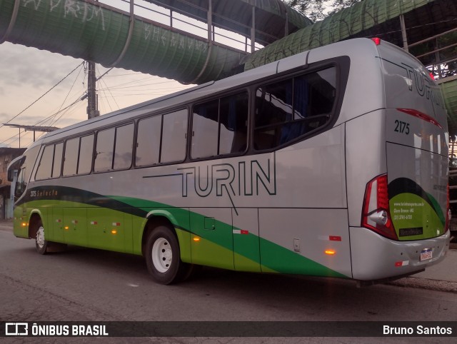 Turin Transportes 2175 na cidade de Belo Horizonte, Minas Gerais, Brasil, por Bruno Santos. ID da foto: 9405264.