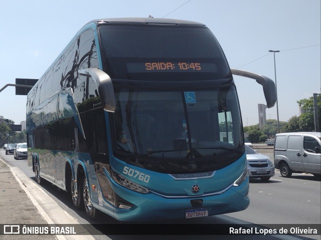 Viação Águia Branca 50760 na cidade de São Paulo, São Paulo, Brasil, por Rafael Lopes de Oliveira. Número da foto: #9406630.