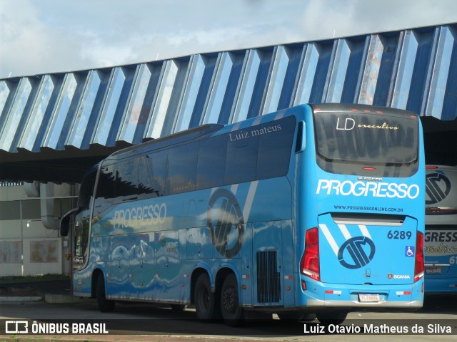 Auto Viação Progresso 6289 na cidade de Natal, Rio Grande do Norte, Brasil, por Luiz Otavio Matheus da Silva. ID da foto: 9406606.