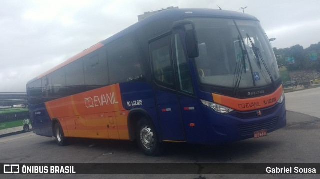 Evanil Transportes e Turismo RJ 132.035 na cidade de Rio de Janeiro, Rio de Janeiro, Brasil, por Gabriel Sousa. Número da foto: #9406736.