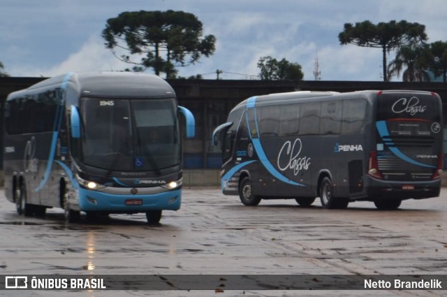 Empresa de Ônibus Nossa Senhora da Penha 53030 na cidade de Curitiba, Paraná, Brasil, por Netto Brandelik. ID da foto: 9405883.