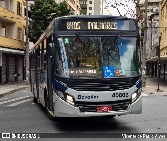 Salvadora Transportes > Transluciana 40803 na cidade de Belo Horizonte, Minas Gerais, Brasil, por Vicente de Paulo Alves. Número da foto: #9406257.
