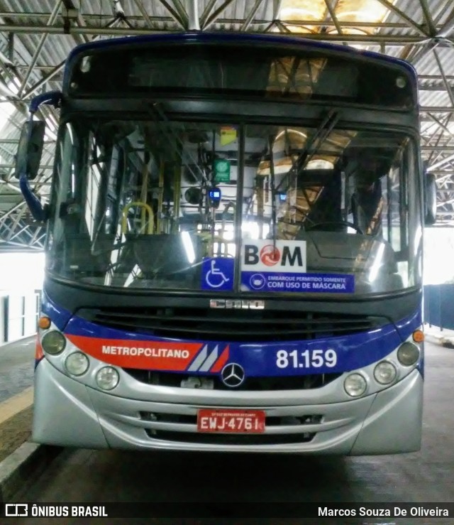 Next Mobilidade - ABC Sistema de Transporte 81.159 na cidade de Santo André, São Paulo, Brasil, por Marcos Souza De Oliveira. ID da foto: 9409224.