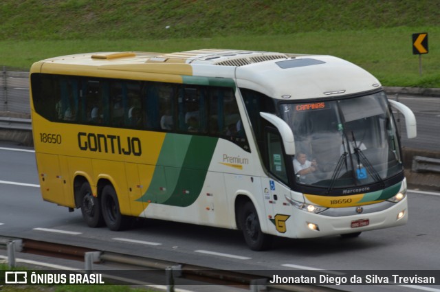 Empresa Gontijo de Transportes 18650 na cidade de Lavrinhas, São Paulo, Brasil, por Jhonatan Diego da Silva Trevisan. ID da foto: 9410116.