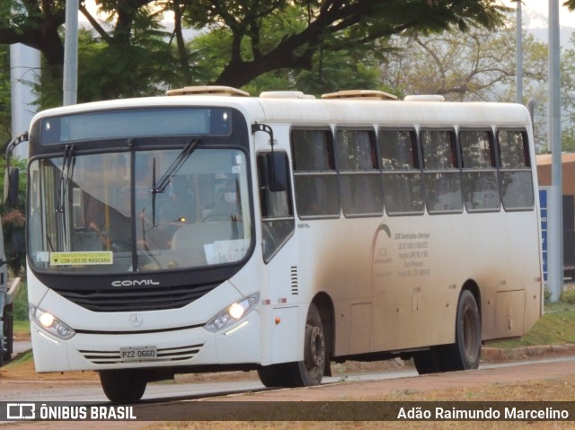 Ônibus Particulares 0660 na cidade de Paracatu, Minas Gerais, Brasil, por Adão Raimundo Marcelino. ID da foto: 9410408.