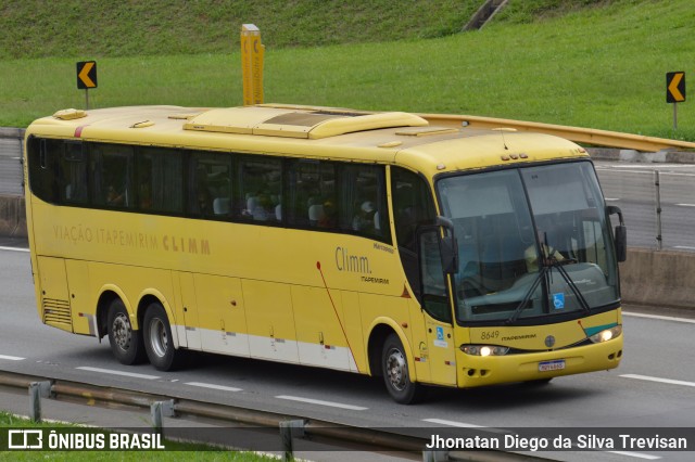 Viação Itapemirim 8649 na cidade de Lavrinhas, São Paulo, Brasil, por Jhonatan Diego da Silva Trevisan. Número da foto: #9409953.