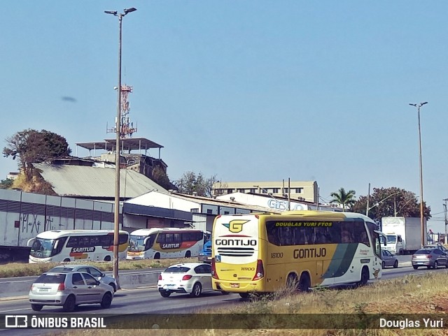 Empresa Gontijo de Transportes 18100 na cidade de Belo Horizonte, Minas Gerais, Brasil, por Douglas Yuri. Número da foto: #9409168.