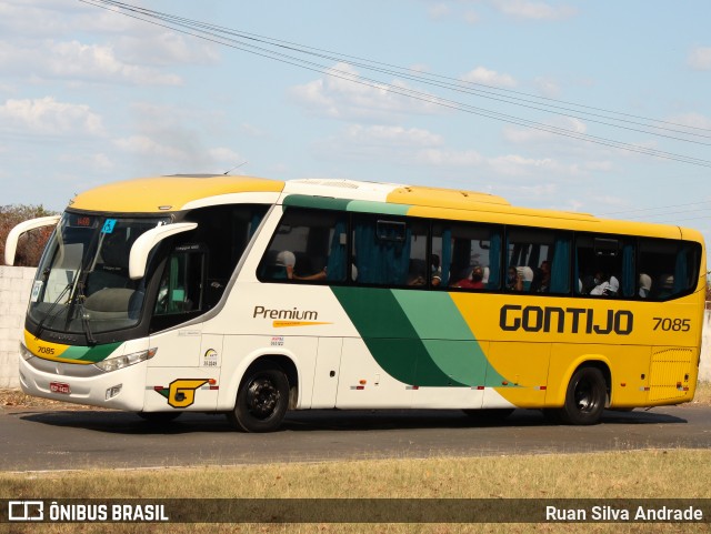 Empresa Gontijo de Transportes 7085 na cidade de Teresina, Piauí, Brasil, por Ruan Silva Andrade. ID da foto: 9409227.