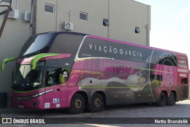 Viação Garcia 86105 na cidade de Curitiba, Paraná, Brasil, por Netto Brandelik. ID da foto: 9408489.