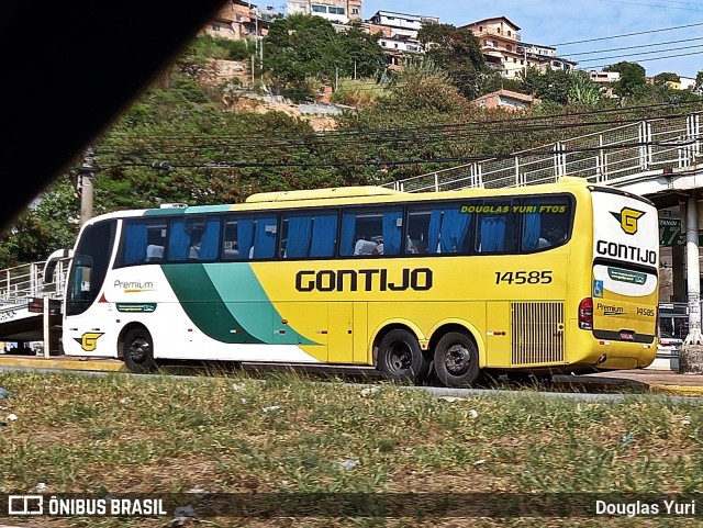 Empresa Gontijo de Transportes 14585 na cidade de Belo Horizonte, Minas Gerais, Brasil, por Douglas Yuri. ID da foto: 9409132.