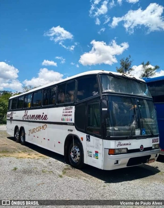 Harmonia Turismo 6000 na cidade de Aparecida, São Paulo, Brasil, por Vicente de Paulo Alves. ID da foto: 9410329.