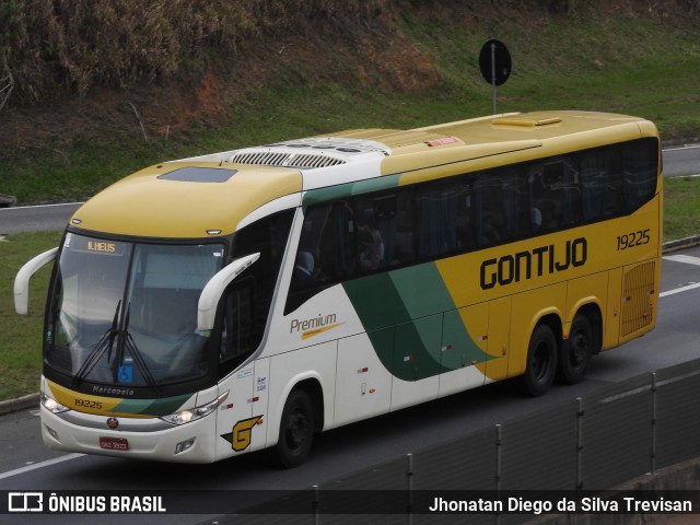 Empresa Gontijo de Transportes 19225 na cidade de Lavrinhas, São Paulo, Brasil, por Jhonatan Diego da Silva Trevisan. ID da foto: 9410145.