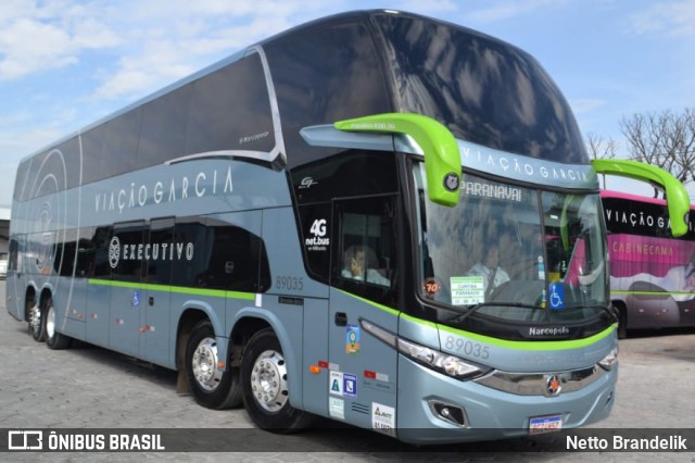 Viação Garcia 89035 na cidade de Curitiba, Paraná, Brasil, por Netto Brandelik. Número da foto: #9408462.