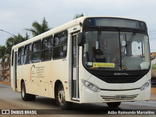 Ônibus Particulares 0660 na cidade de Paracatu, Minas Gerais, Brasil, por Adão Raimundo Marcelino. ID da foto: 9410928.