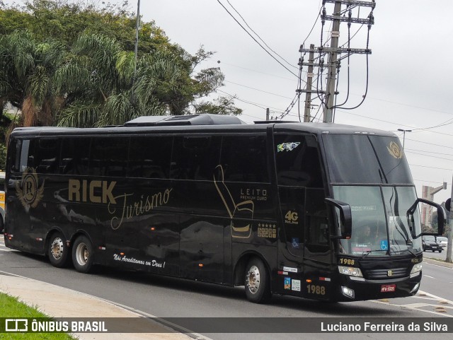 Rick Turismo 1988 na cidade de São Paulo, São Paulo, Brasil, por Luciano Ferreira da Silva. Número da foto: #9410136.