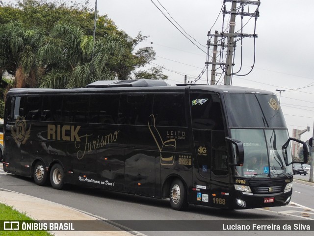 Rick Turismo 1988 na cidade de São Paulo, São Paulo, Brasil, por Luciano Ferreira da Silva. ID da foto: 9410136.