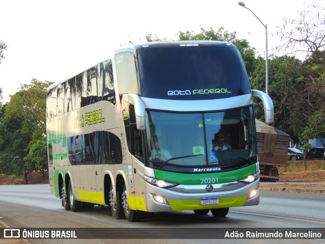 Rota Federal Turismo 20201 na cidade de Paracatu, Minas Gerais, Brasil, por Adão Raimundo Marcelino. ID da foto: 9410494.