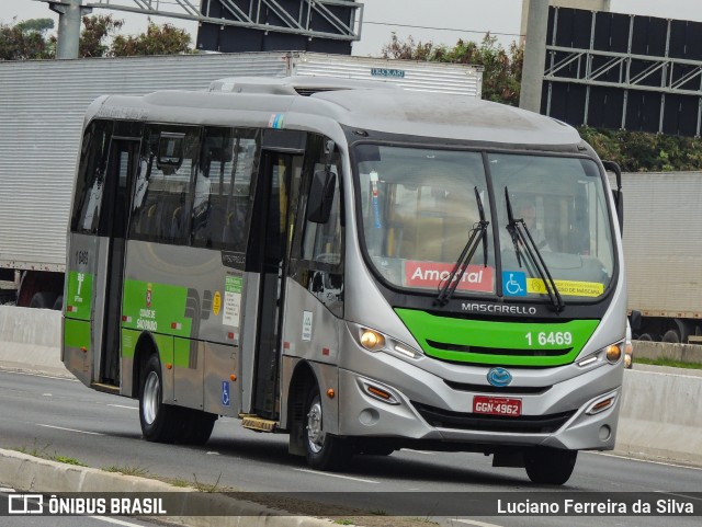 Transcooper > Norte Buss 1 6469 na cidade de São Paulo, São Paulo, Brasil, por Luciano Ferreira da Silva. Número da foto: #9410125.