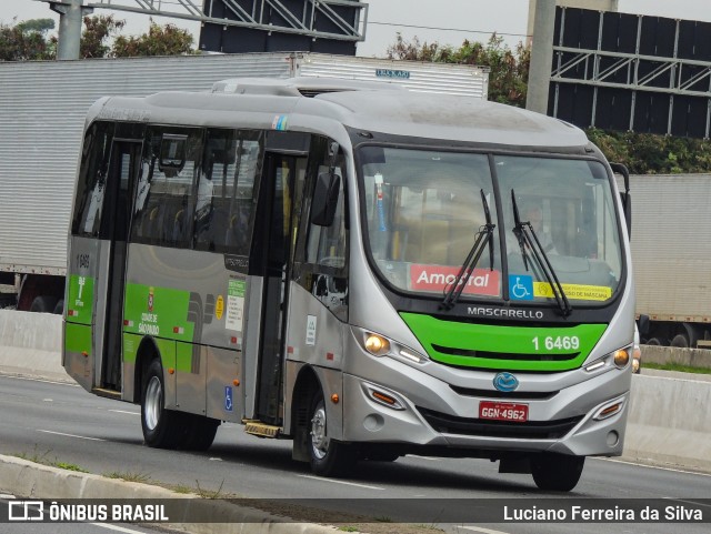 Transcooper > Norte Buss 1 6469 na cidade de São Paulo, São Paulo, Brasil, por Luciano Ferreira da Silva. ID da foto: 9410125.