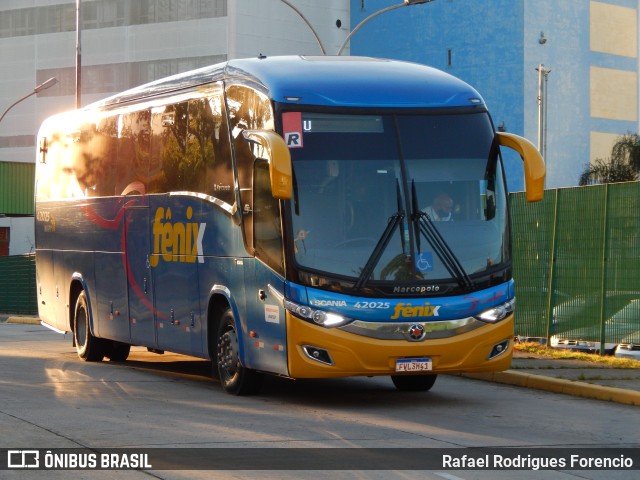 Rápido Expresso Fênix Viação 42025 na cidade de São Paulo, São Paulo, Brasil, por Rafael Rodrigues Forencio. Número da foto: #9413757.
