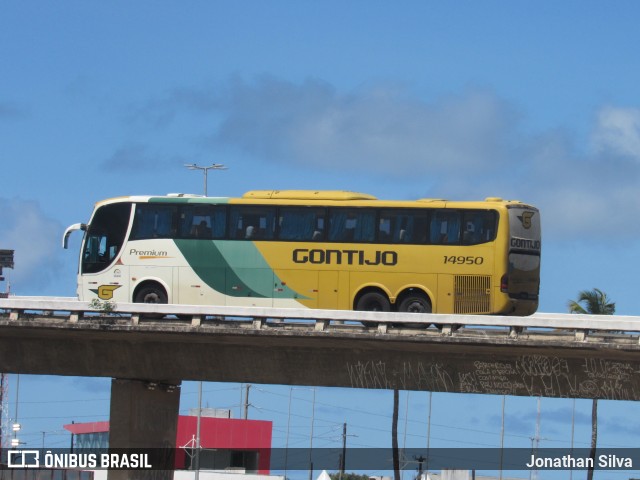 Empresa Gontijo de Transportes 14950 na cidade de Jaboatão dos Guararapes, Pernambuco, Brasil, por Jonathan Silva. Número da foto: #9412003.