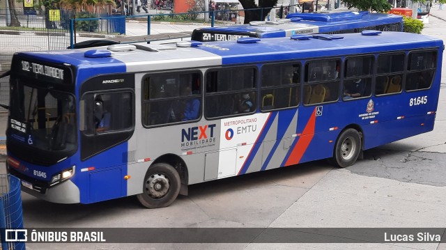 Next Mobilidade - ABC Sistema de Transporte 81.645 na cidade de Diadema, São Paulo, Brasil, por Lucas Silva. Número da foto: #9412528.