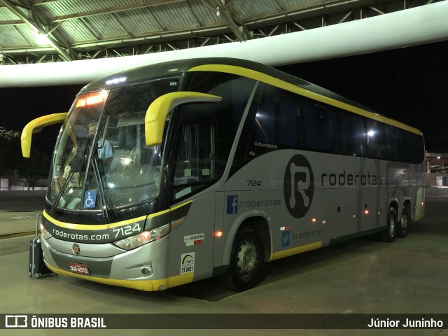RodeRotas - Rotas de Viação do Triângulo 7124 na cidade de Marília, São Paulo, Brasil, por Júnior Juninho. Número da foto: #9411591.