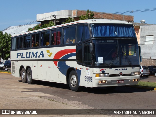 Pluma Conforto e Turismo 3988 na cidade de Cascavel, Paraná, Brasil, por Alexandre M.  Sanches. ID da foto: 9411335.